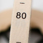 White Cream Clothing Size Labels - Woven Size Tag - T-Shirt Size Tabs - Folded Labels - XS S M L XL XXL 3XL 4XL - 70 80 90 100 110 120 130