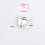 Magnetic Clasps for Leather Bracelet, Stainless Steel Magnet Clasp Closure, Jewelry Making DIY Accessories
