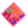Matriță pentru papion - Matriță din silicon pentru papion - Matriță mini papioane - Matriță pentru săpun handmade, ipsos, lut, bijuterii, ciocolată, fondant, tort, bomboane, decor