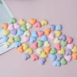 20 Pcs Heart Cabochon - Mini Matte Heart Flatback - Nail Art - Embellishments DIY Craft Supplies - Nail Hearts Tiny Hearts Scrapbooking