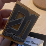 Custom Stamp - Large Custom Rubber Stamp - Custom Logo Stamp - Custom Stamps - Wood Handle Business Stamp - Bag Stamp - Branding Package