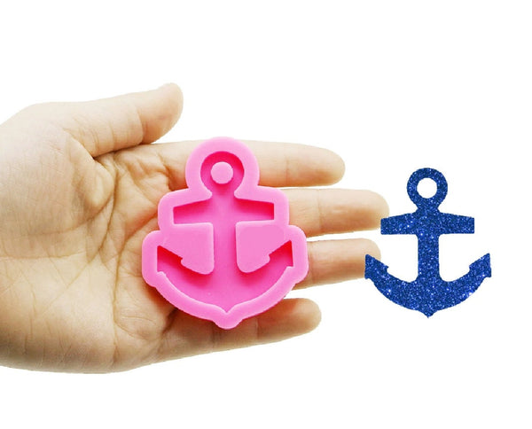 Anchor Keychain Mold for Resin Jewelry Making -  Silicone Silicon Mold For Resin Craft - Nautical Boat Ship Craft Casting Molds Mould Resin