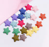 20 Pcs Star Cabochon - Mini Matte Star Flatback - Nail Art - Embellishments DIY Craft Supplies - Nail Hearts Tiny Hearts Scrapbooking