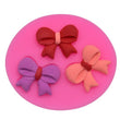 Bowtie Mold - Mini Bows Mold - Handmade Silicone Soap Plaster Clay Jewelry Making Chocolate Fondant Cake Candy Decor Mold - Bow Tie Mold