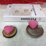 Heart Macaron Silicone Mold Sweets Mold - Wax Candle Mold Handmade Soap Plaster Clay Jewelry Making Chocolate Fondant Cake Candy Decor Mold