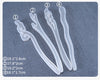 Hair Pin Resin Silicone Mold - Silicon Resin Mold - Transparent Resin Mold - Hair Stick Making Mold - Silicone Mold Resin Cabochons