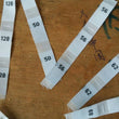 50 White Clothing Size Labels - Number Woven Size Tag - T-Shirt Size Tabs - Folded Labels - 50 56 62 68 74 80 86 92 98 104 110 116 122 128