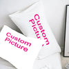 Personalized Pillowcase, Custom Pillow Case, Custom Picture Photo Text Wording, Personalize Quote Pillow, Wedding Housewarming Gift Decor