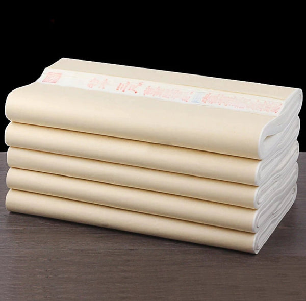 Xuan Paper - Rice Paper - Natural Colour Calligraphy Paper - Handmade Paper - Thin fine Paper - Watercolor - Organic - Eco Friendly Craft