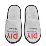 รองเท้าแตะถ่ายภาพส่วนตัว - ของขวัญรองเท้าแตะสั่งทำ - รองเท้าใส่ในบ้านสำหรับบริษัท งานอีเวนต์ หรือแต่งงาน - รองเท้าแตะสไลด์แบบกำหนดเอง ออกแบบรองเท้าแตะของคุณเอง