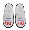 Personalized Photo Slippers - Custom Slippers Gift - Home Shoes for your Company, Event or Wedding - Custom Slides Design Your Own Flipflops