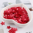 Flower Sequins - White Pink Red Gold Silver - Floral Sequin - Confetti Paillettes Sewing Garment DIY, Loose Sequin,  Scrapbooking Crafts
