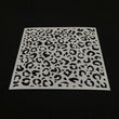 Leopard Print Stencil, Reusable Sheet,  Art, Cake Decoration, Craft, DIY, Hobby, Scrapbooking, Airbrushing, Leopard Spots Pattern Wall Craft