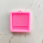 Picture Frame Keychain Mold, Photo Frame Mold, Polaroid Silicone Mold, Resin Mold, Epoxy Mold, Resin Craft Keychain Charms DIY, Casting Mold