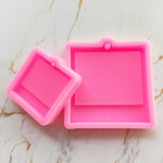 Picture Frame Keychain Mold, Photo Frame Mold, Polaroid Silicone Mold, Resin Mold, Epoxy Mold, Resin Craft Keychain Charms DIY, Casting Mold