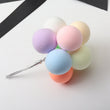 Baloon Cake Topper - Baby Shower Kids Birthday Party Cake - Cupcake - Cake Decorations - Wedding Decor, Rainbow, Blue, White, Pink, Black