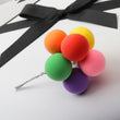 Baloon Cake Topper - Baby Shower Kids Birthday Party Cake - Cupcake - Cake Decorations - Wedding Decor, Rainbow, Blue, White, Pink, Black