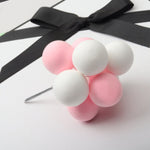 Baloon Cake Topper - Baby Shower Kids Birthday Party Cake - Cupcake - Cake Decorations - Wedding Decor, Rainbow, Blue, White, Pink, Black