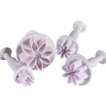Flower Cutter - Mini Clay Cutter - Cookie Cutter - Fleurs Pate a Sucre - Sugar Flowers - Plunger Cutters - Petal Stampi Per Biscotti Fondant