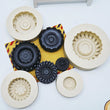 4 Tire Wheel Mold, Cake Decorations, Cup Caker Toppers, Candy, Chocolate Tires, Truck Tire Mold,  Truck Tyre Shape Silicone Mold Sugarcraft