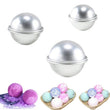6 Pieces Bath Bomb Mold, DIY Bath Bomb Molds, Round Shaped Sphere Bath Bomb Molds for Mom, Boys, Girls, Craft Making Kit