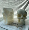 3D Skull Silicone Mold, Silicone Mold, Resin Mold, Chocolate Mold, Cake Mold, Soap Mold, Candle Plaster Decoration Tools, Polymer Clay