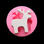 Moose Mold - Deer Animal Molds - Antlers Buck DIY Fondant Cake Decor - For Resin Crafts - Silicone Mold - Chocolate Christmas Décor Epoxy