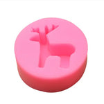 Moose Mold - Deer Animal Molds - Antlers Buck DIY Fondant Cake Decor - For Resin Crafts - Silicone Mold - Chocolate Christmas Décor Epoxy