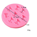 Bowtie Silicone Mold -  Bow Tie Mold - Mini Bows Mold - Handmade Soap Plaster Clay Jewelry Making Chocolate Fondant Cake Candy Decor Mold