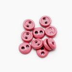 กระดุมตุ๊กตา 30 ชิ้น ขนาด 3 mm 4 mm - กระดุมจิ๋ว - กระดุมขนาดเล็กมาก - กระดุมเย็บผ้ารูปทรงกลมสำหรับทำเสื้อผ้าตุ๊กตา