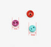 30 Pcs 3 mm 4 mm Doll Buttons - Micro Buttons - Miniature Tiny  Buttons - Botones - Round Sewing Buttons for Doll Clothes Making Supplies