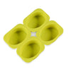 Soap Mold - 4 Cavities - Round Oval Silicone Soap Mold - Plaster Mold Ice Mold Silicone Mold Chocolate Mold -  Polymer Clay Resin Moulds