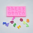 Number Mold 0-9 Number Silicone Mold Number Resin Molds Diy Epoxy Mold, Huge Mold, Number Birthday Cake Mold, Fondant Chocolate Decoration