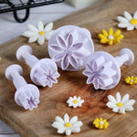 Flower Cutter - Mini Clay Cutter - Cookie Cutter - Fleurs Pate a Sucre - Sugar Flowers - Plunger Cutters - Petal Stampi Per Biscotti Fondant