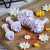 Flower Cutter - Mini Clay Cutter - Cookie Cutter - Fleurs Pate a Sucre - Sugar Flowers - Plunger Cutters - Petal Stampi Per Biscotti Fondant