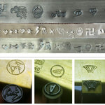 Custom Metal Stamp, Personalized Steel Punch For Jewelry, Hand Stamps Punch For Clay, Custom Metal Stamping, Steel Logo For Metal Craftsmen