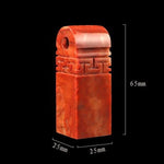 Custom Square Japanese Hanko Chop - Japanese Name Stamp - Chinese Name Stamp - Chinese Name Seal - Personalized Stone Japanese Stationery