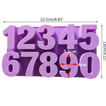 0-9 Number Mold Number Silicone Mold Number Resin Molds Diy Epoxy Mold, Huge Mold, Number Birthday Cake Mold, Fondant Chocolate