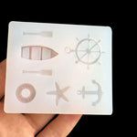Boat Silicone Mold, Small Boat Molds, Boat Resin Molds, Boat Mold for Jewelry DIY Crystal Epoxy UV Resin Mold, Silicone Mold for Resin Clay