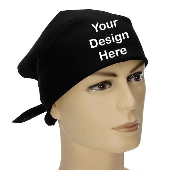 Custom Bandana - Personalized Bandana - Custom Headband - Personalized Headband - Custom Logo Text - Biker Gift - Customizable Design