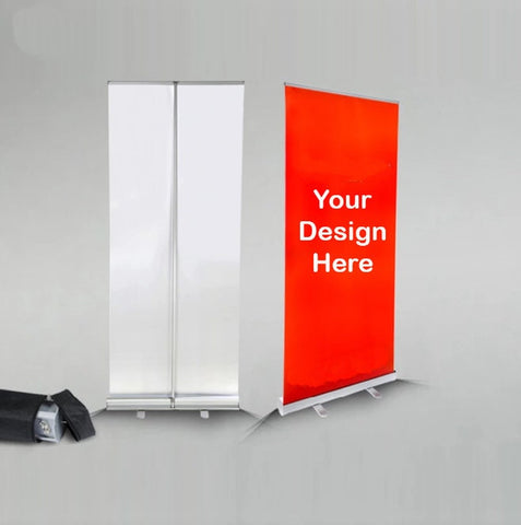 Custom Freestanding Banner - Personalized Business Flag - Boutique Flag with Logo - Standing Flag - Store Flag - Design Your Own - Display