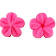 3D Flower Silicone Mold Plum Flower Petal Chocolate Candy Fondant Cake Decoration Resin DIY  Soap Mold Polymer Clay DIY Crafting Gum Paste