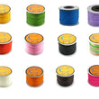 Fil de bijouterie en nylon tressé 0,8 mm 1 mm 1,5 mm - Fil de perles - Fournitures Shamballa - Fil de nouage chinois, fil de perles en macramé
