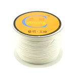 Braided Nylon Jewelry Cord 0.8 mm 1 mm 1.5 mm - Beading String Thread - Shamballa Suply - Chinese Knotting Cord Macrame Beading String Wire