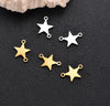 5 Custom, Gold Silver Personalized Charm, Logo Charm, Laser Engraved Charm Beads For Jewelry Bracelets Making, Angel Star Butterfly Heart