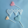 Silicone Heart Lollipop Mold - Candy Making Supplies - Candies Sucker Candy Sweet Treat Flexible Plastic Mold For Resin Crafts Polymer Clay