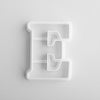 Alphabet Cookie Cutter - Polymer Clay Fondant Cutters - Uppercase Bold Letter Cutter A,B,C,D,E,F,G,H,I,J,K,L,M,N,O,P,Q,R,S,T,U,V,W,X,Y,Z