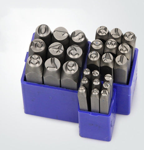 Metal Number Stamp Set - Metal Stamping and Jewelry Tool - Metal Stamp Kit - Steel Number Punches Stamping Tool Stamped Jewelry Making