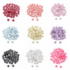50 Pcs 4 mm Doll Buttons - Micro Buttons - Miniature Tiny  Buttons - Botones - Round Sewing Buttons for Doll Clothes Making Supplies