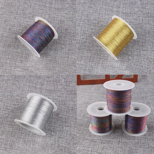 Braided Nylon Jewelry Cord 0.2 mm 0.6 mm 0.8 mm - Beading String Thread - Chinese Knotting Cord Macrame Beading String Wire - Jewelry Making